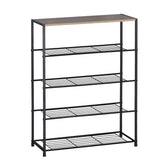 Home Master Display Shelf/Rack 5 Tier Sleek Modern Industrial Design 83cm