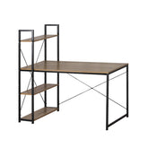 Home Master Office Desk & Storage Shelves Unique Stylish Modern Design 1.2m