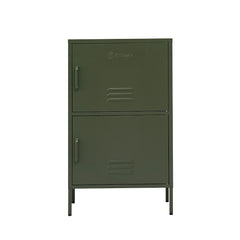 ArtissIn Double Storage Cabinet Shelf Organizer Bedroom Green