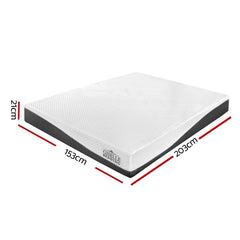 Giselle Bedding Queen Size Memory Foam Mattress Cool Gel without Spring