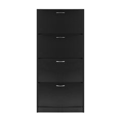 Artiss Shoe Cabinet Shoes Storage Rack Organiser 60 Pairs Black Shelf Drawer