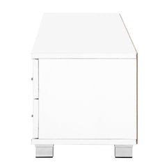 Artiss 120cm TV Stand Entertainment Unit Storage Cabinet Drawers Shelf White