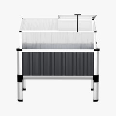 Greenfingers Garden Bed Galvanised Steel Raised Planter Vegetable 80x49x74cm