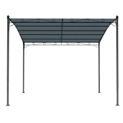 Instahut Gazebo 3m Party Marquee Outdoor Wedding Tent Iron Art Canopy Grey