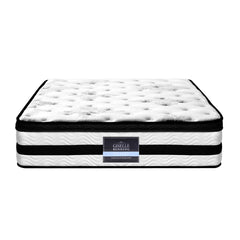 Giselle Bedding Algarve Euro Top Pocket Spring Mattress 34cm Thick King Single.