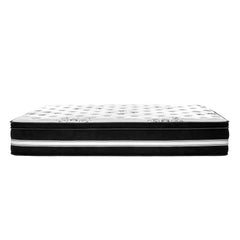 Giselle Bedding Donegal Euro Top Cool Gel Pocket Spring Mattress 34cm Thick King.