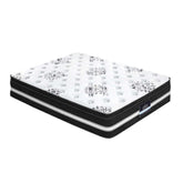 Giselle Bedding Donegal Euro Top Cool Gel Pocket Spring Mattress 34cm Thick Queen.