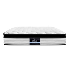 Giselle Bedding Devon Euro Top Pocket Spring Mattress 31cm Thick Queen.