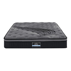 Giselle Bedding Alanya Euro Top Pocket Spring Mattress 34cm Thick Double.