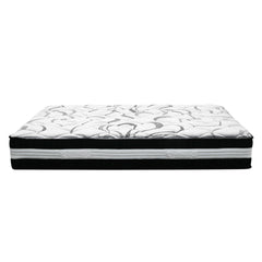 Giselle Bedding Mykonos Euro Top Pocket Spring Mattress 30cm Thick Single.