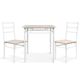 Artiss 3 Piece Dining Set - Natural