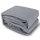 Instahut Sun Shade Sail Cloth Shadecloth Outdoor Canopy Square 280gsm 6x6m