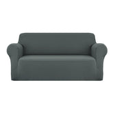 Artiss Sofa Cover Elastic Stretchable Couch Covers Grey 3 Seater.