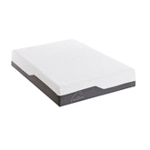 Casa Decor Memory Foam Luxe Hybrid Mattress Cool Gel 25cm Depth Medium Firm - Double - White Charcoal Grey