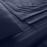Royal Comfort 1000 Thread Count Bamboo Cotton Sheet and Quilt Cover Complete Set - King - Royal Blue