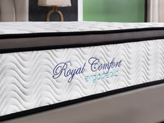 Ergopedic Mattress 5 Zone Latex Pocket Spring Mattress In A Box 30cm - King Single - White Grey Black