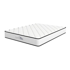 Comforpedic Mattress 5 Zone Medium Support Foam Bonnell Spring 21CM - King Single - White Black