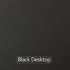 Sturdy and Heavy Duty Foldable Office Computer Desk (Black, 100cm)