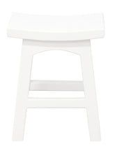 Tokyo Timber Stool H 48 cm (White)