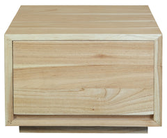 Oscar 1 Drawer Bedside Table (Natural)
