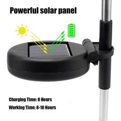 6PCS 150LED Solar Firework String Lights Garden Fairy Light Outdoor Path Lawn Lamp