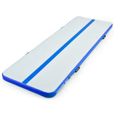 PROFLEX 300x100x10cm Inflatable Air Track Mat Tumbling Gymnastics, Blue & White (No Pump)