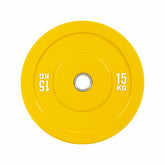 Verpeak Colour Bumper Plate 15KG Yellow VP-WP-107-FP