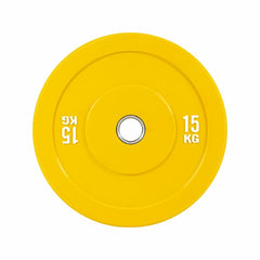 Verpeak Colour Bumper Plate 15KG Yellow VP-WP-107-FP