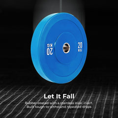 Verpeak Colour Bumper Plate 20KG Blue VP-WP-108-FP