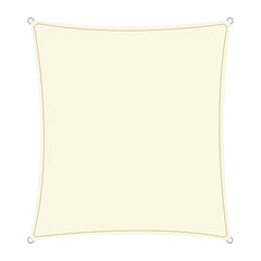 Wallaroo Waterproof Outdoor Shade Sail Canopy Sun Cloth Square 4x4M