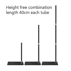 Hands Free Floor Stand Adjustable Bed Clip Holder For Tablet iPad iPhone 170cm White Black White