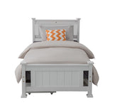 Single Solid Pine Timber Bed Frame – White