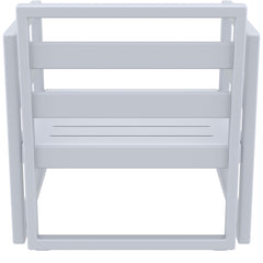 Mykonos Lounge Armchair - Silver Grey