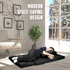 La Bella Double Seat Couch Bed Black Sofa Gemini Leather.