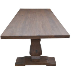 Florence Dining Table 180cm French Provincial Pedestal Solid Timber Wood