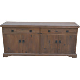 Florence Buffet Table 180cm 2 Door 4 Drawer Solid Mango Timber Wood