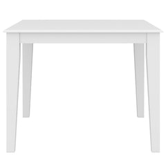 Daisy Dining Table 100cm Solid Acacia Timber Wood Hampton Furniture - White