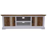 Orville ETU Entertainment TV Unit 180cm 2 Door Solid Acacia Timber - Multi Color
