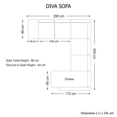 Lounge Set Luxurious 6 Seater Bonded Leather Corner Sofa Living Room Couch in Black with Chaise.