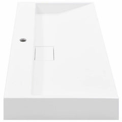 1000*460 mm 2021 new counter top artificial stone wash basin bathroom modern design