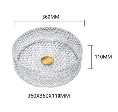 2022 Ultra Modern Hotel Style Glass wash Round Black basin counter top counter top Sink Transparent Crystal