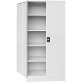 Two-Door Shelf Office Gym Filing Storage Locker Cabinet Safe
