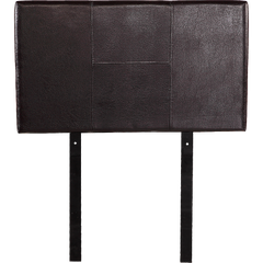 PU Leather Single Bed Headboard Bedhead - Brown