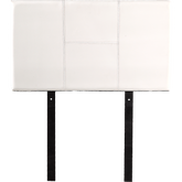 PU Leather Single Bed Headboard Bedhead - White