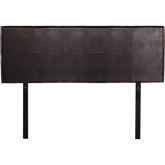 PU Leather Queen Bed Headboard Bedhead - Brown