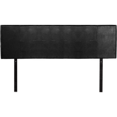PU Leather King Bed Headboard Bedhead - Black