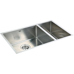715x440mm Handmade Stainless Steel Undermount / Topmount Kitchen Sink with Waste