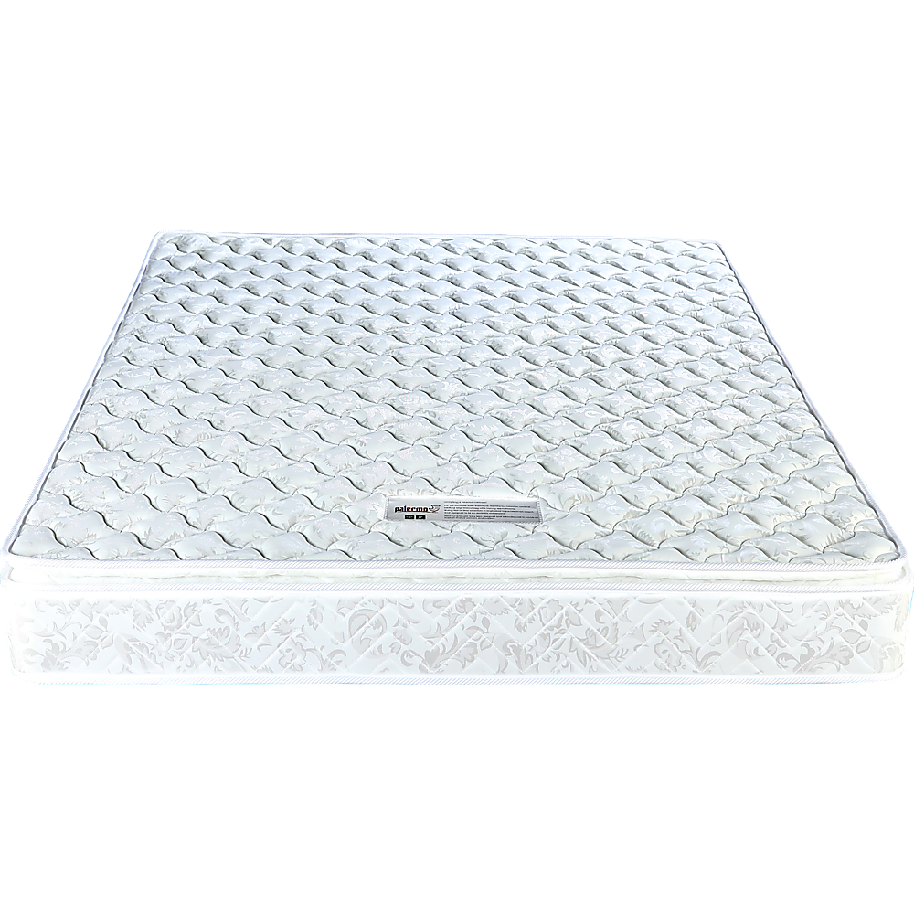 Palermo Queen Luxury Latex Pillow Top Topper Spring Mattress.