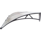 DIY Outdoor Awning Cover 1mx3m with Rain Gutter