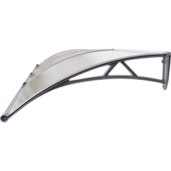 DIY Outdoor Awning Cover 1mx3m with Rain Gutter